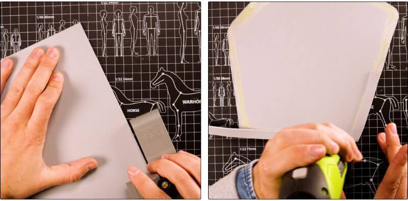DIY bracers with EVA foam and ThermoArt | Tutorial + pattern